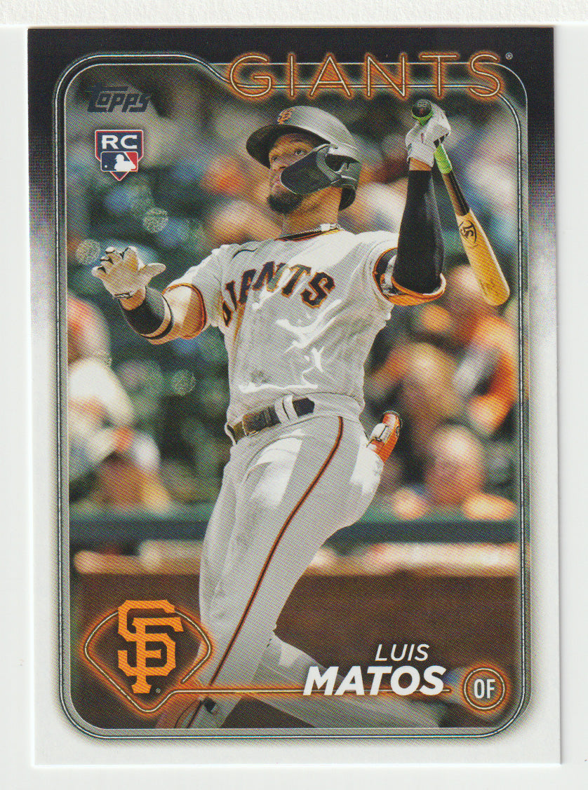 Luis Matos RC - San Francisco Giants (MLB Baseball Card) 2024 Topps # 28 Mint