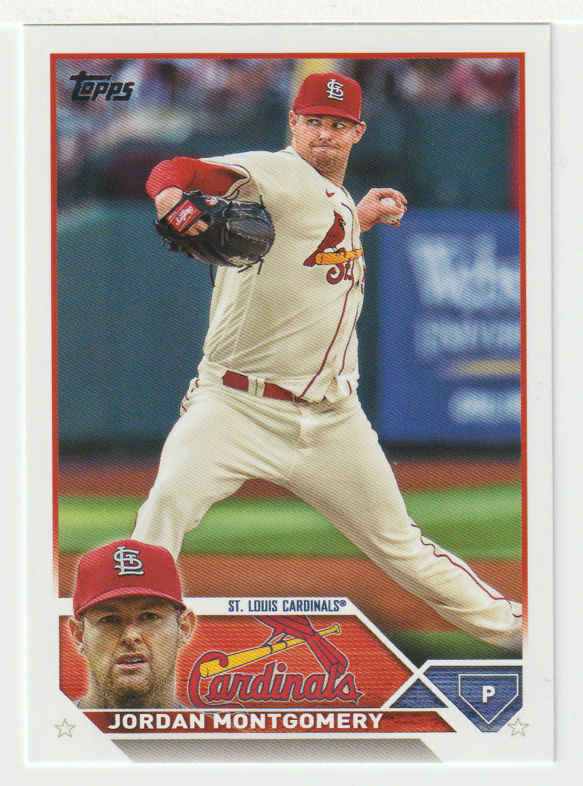 Jordan Montgomery - St. Louis Cardinals (MLB Baseball Card) 2023 Topps # 32 Mint