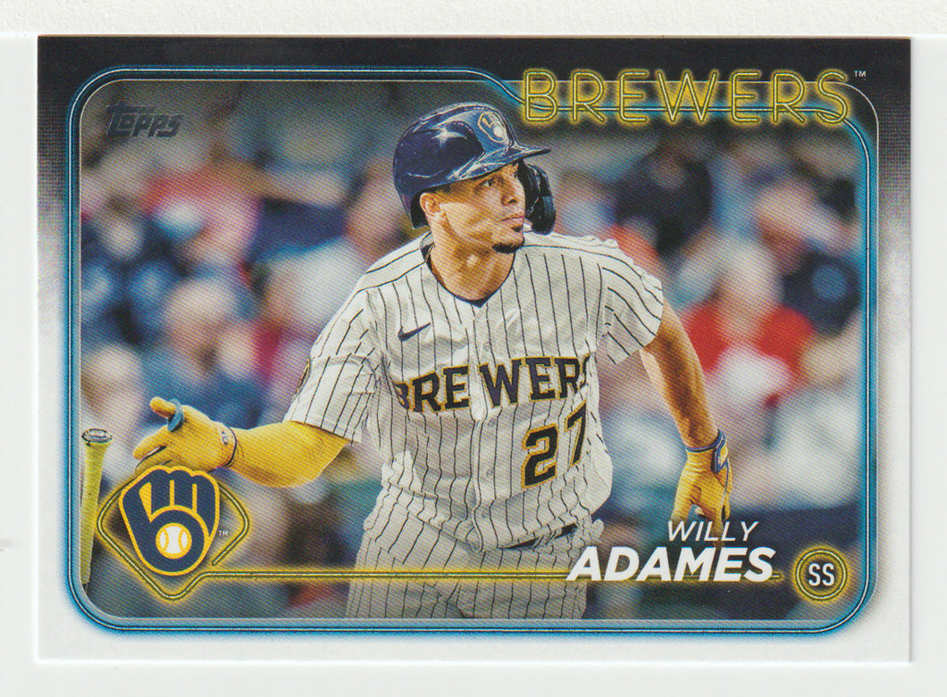 Willy Adames - Milwaukee Brewers (MLB Baseball Card) 2024 Topps # 33 Mint