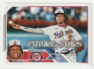 CJ Abrams - Washington Nationals - Future Stars (MLB Baseball Card) 2023 Topps # 35 Mint