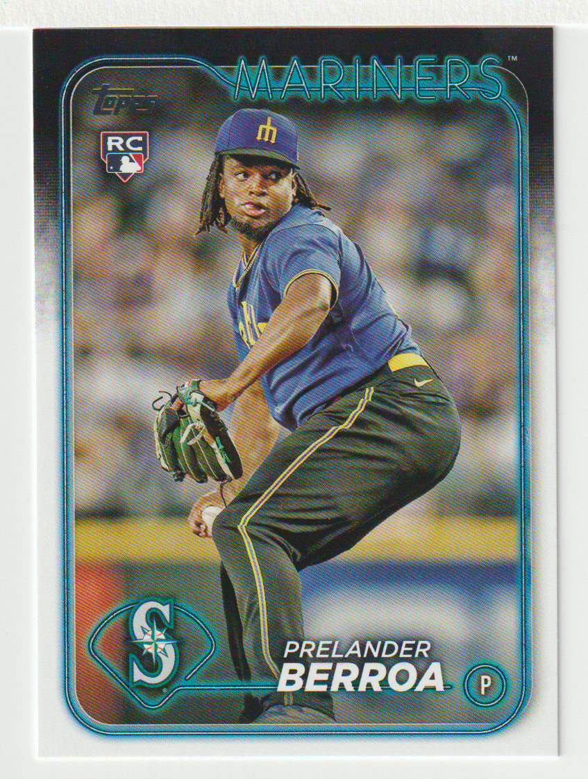 Prelander Berroa RC - Seattle Mariners (MLB Baseball Card) 2024 Topps # 36 Mint