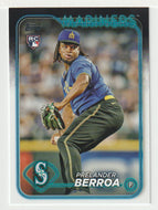 Prelander Berroa RC - Seattle Mariners (MLB Baseball Card) 2024 Topps # 36 Mint