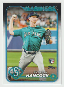 Emerson Hancock RC - Seattle Mariners (MLB Baseball Card) 2024 Topps # 39 Mint