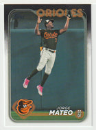 Jorge Mateo - Baltimore Orioles (MLB Baseball Card) 2024 Topps # 42 Mint