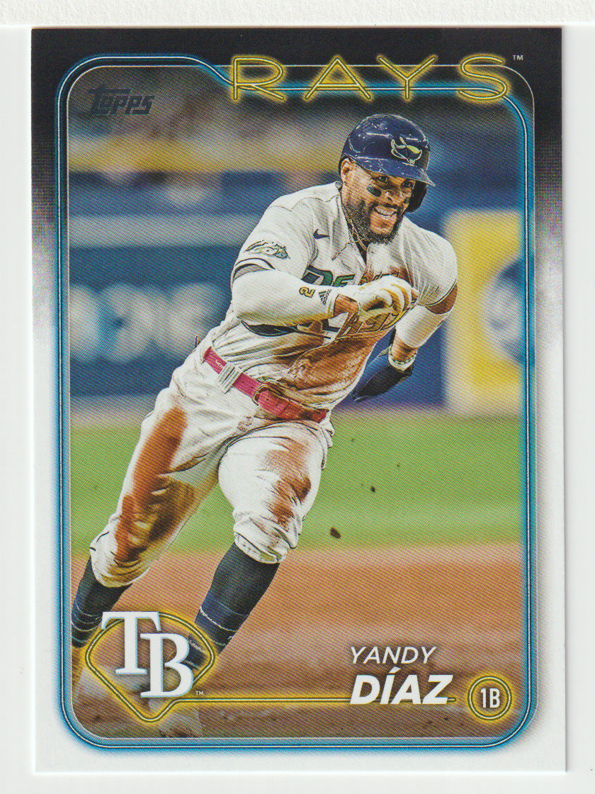 Yandy Diaz - Tampa Bay Rays (MLB Baseball Card) 2024 Topps # 52 Mint