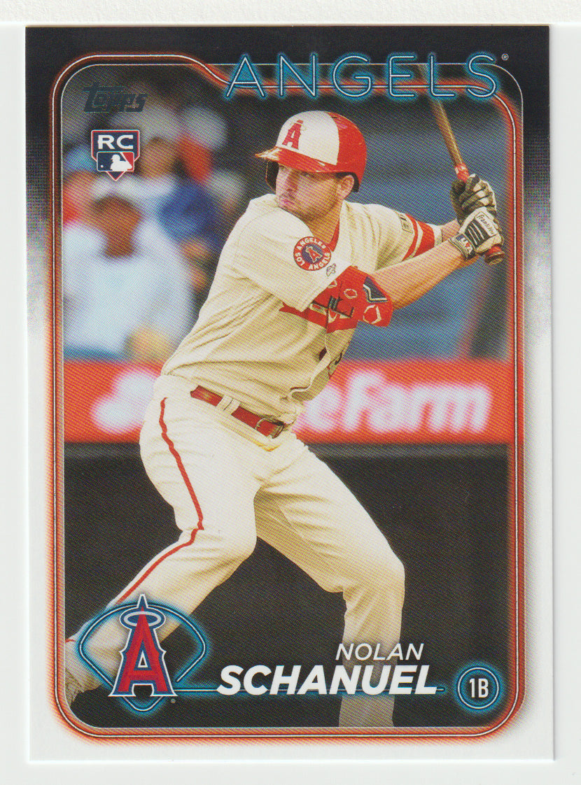Nolan Schanuel RC - Los Angeles Angels (MLB Baseball Card) 2024 Topps # 53 Mint