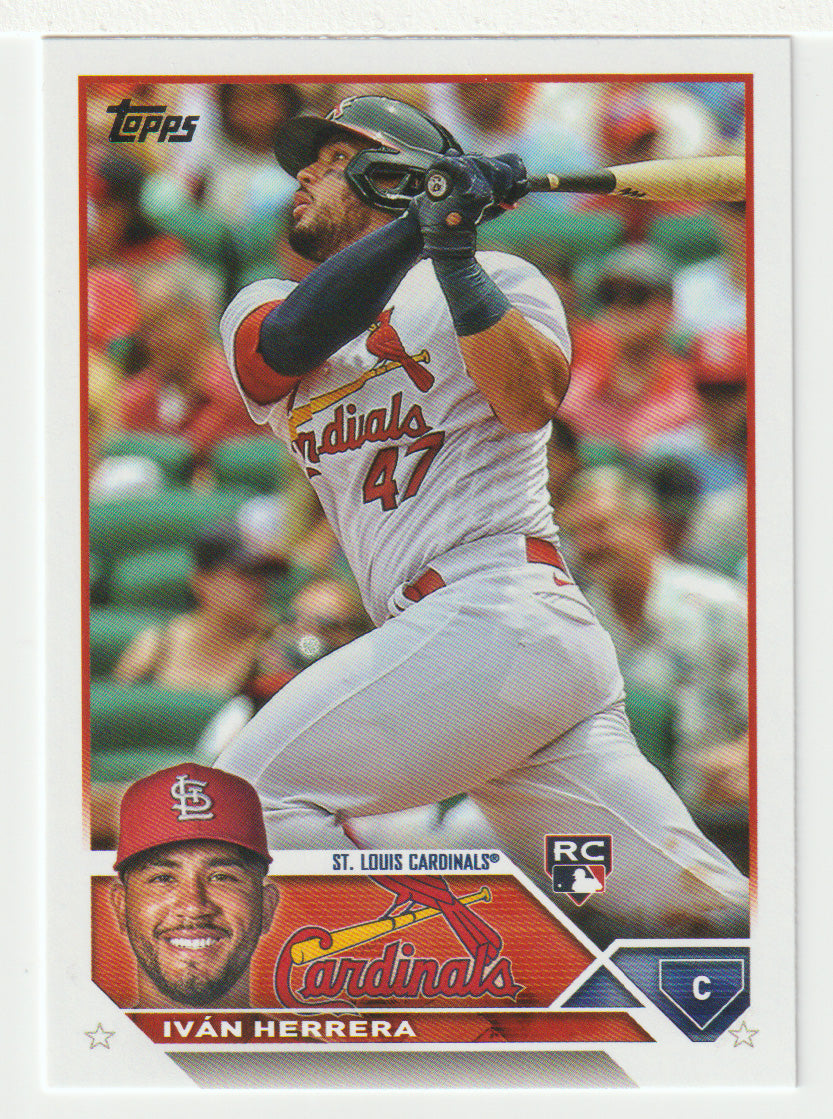 Ivan Herrera RC - St. Louis Cardinals (MLB Baseball Card) 2023 Topps # 58 Mint