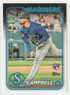 Isaiah Campbell RC - Seattle Mariners (MLB Baseball Card) 2024 Topps # 58 Mint