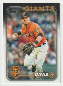 J.D. Davis - San Francisco Giants (MLB Baseball Card) 2024 Topps # 64 Mint