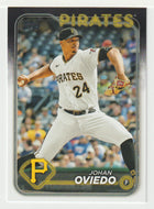 Johan Oviedo - Pittsburgh Pirates (MLB Baseball Card) 2024 Topps # 65 Mint
