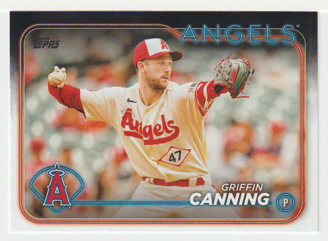 Griffin Canning - Los Angeles Angels (MLB Baseball Card) 2024 Topps # 69 Mint