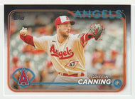 Griffin Canning - Los Angeles Angels (MLB Baseball Card) 2024 Topps # 69 Mint