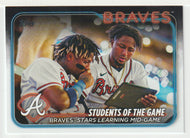 Ronald Acuna Jr. - Ozzie Albies - Atlanta Braves - Students of the Game (MLB Baseball Card) 2024 Topps # 70 Mint