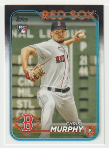 Chris Murphy RC - Boston Red Sox (MLB Baseball Card) 2024 Topps # 73 Mint