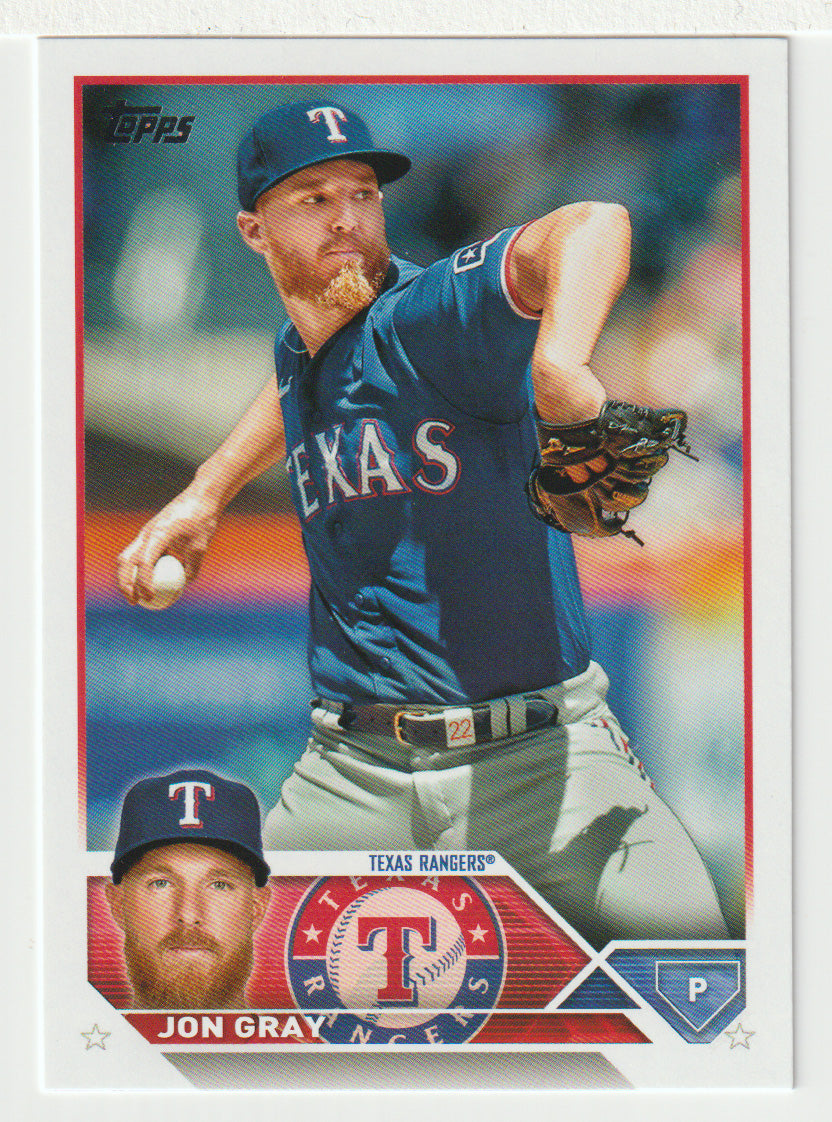 Jon Gray - Texas Rangers (MLB Baseball Card) 2023 Topps # 73 Mint