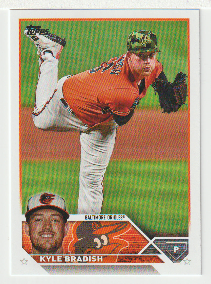 Kyle Bradish - Baltimore Orioles (MLB Baseball Card) 2023 Topps # 77 Mint