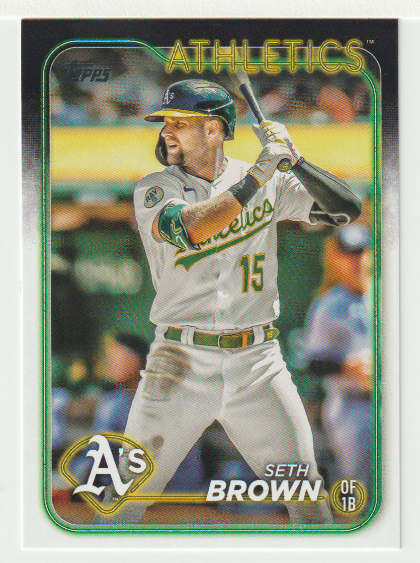 Seth Brown - Oakland Athletics (MLB Baseball Card) 2024 Topps # 79 Mint