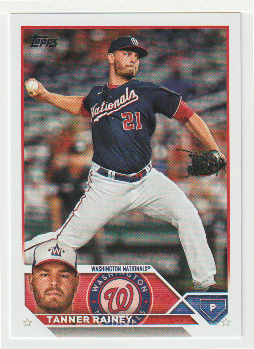 Tanner Rainey - Washington Nationals (MLB Baseball Card) 2023 Topps # 80 Mint