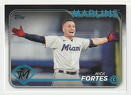 Nick Fortes - Miami Marlins (MLB Baseball Card) 2024 Topps # 81 Mint