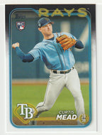 Curtis Mead RC - Tampa Bay Rays (MLB Baseball Card) 2024 Topps # 82 Mint