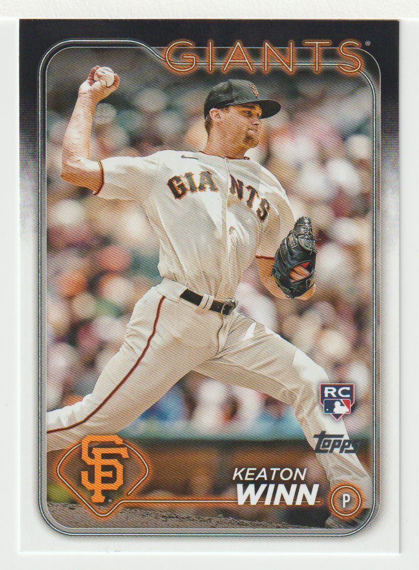 Keaton Winn RC - San Francisco Giants (MLB Baseball Card) 2024 Topps # 83 Mint
