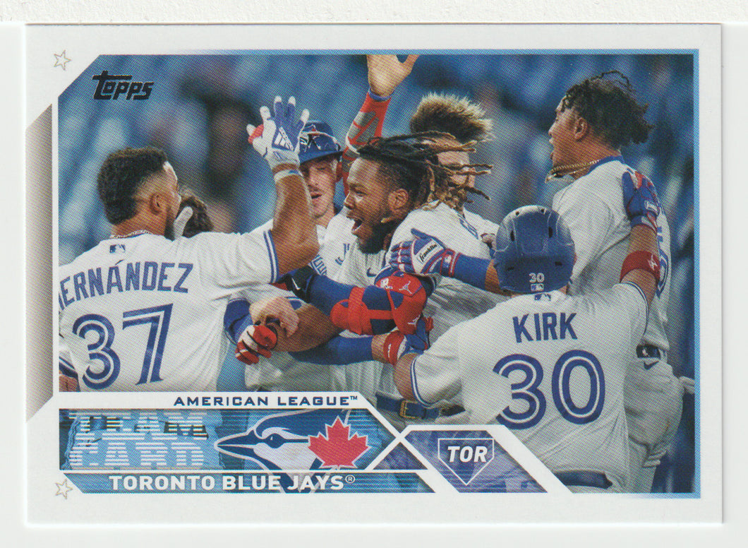 Toronto Blue Jays Team Card (MLB Baseball Card) 2023 Topps # 84 Mint