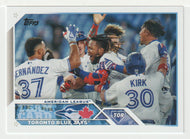 Toronto Blue Jays Team Card (MLB Baseball Card) 2023 Topps # 84 Mint