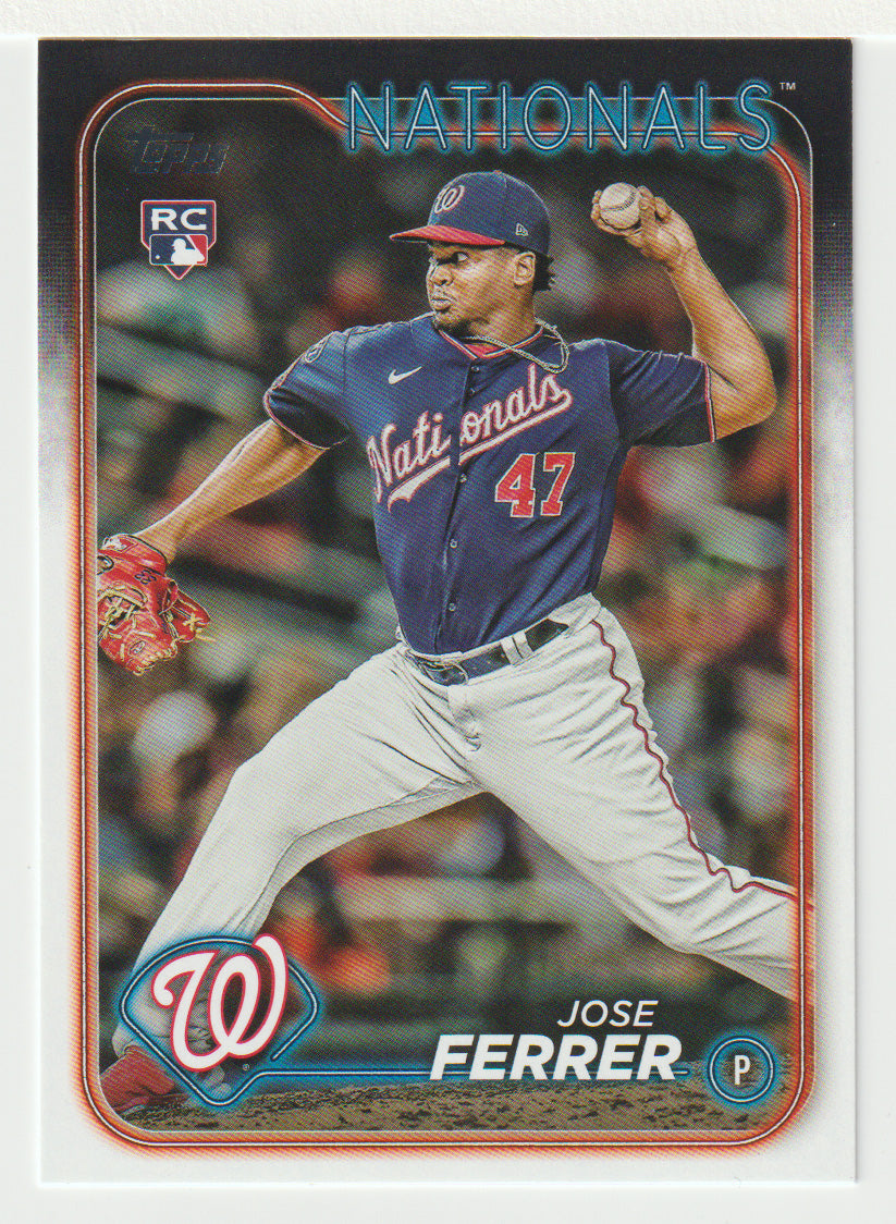 Jose Ferrer RC - Washington Nationals (MLB Baseball Card) 2024 Topps # 85 Mint
