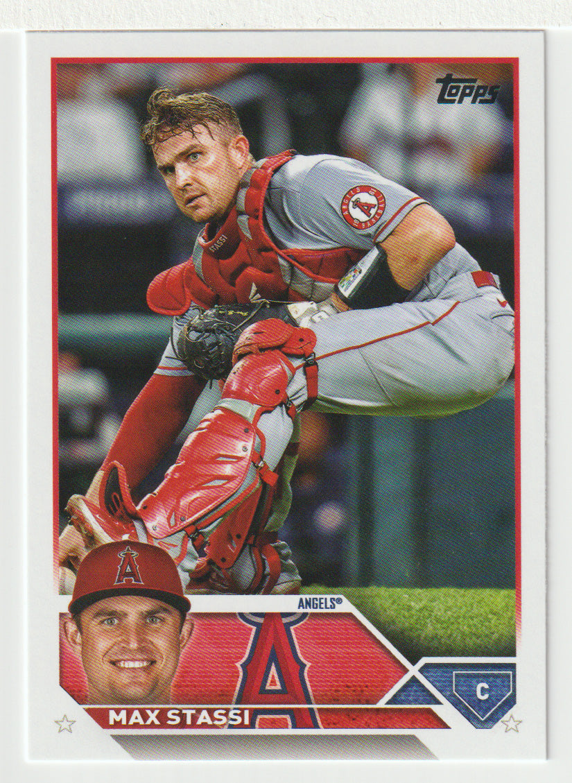 Max Stassi - Los Angeles Angels (MLB Baseball Card) 2023 Topps # 85 Mint