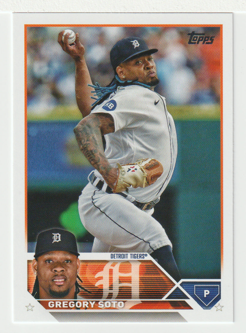 Gregory Soto - Detroit Tigers (MLB Baseball Card) 2023 Topps # 86 Mint