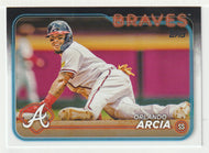 Orlando Arcia - Atlanta Braves (MLB Baseball Card) 2024 Topps # 88 Mint