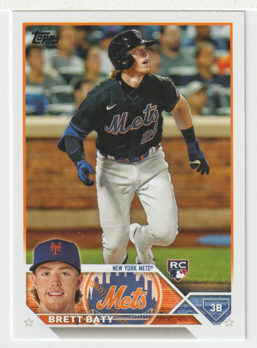 Brett Baty RC - New York Mets (MLB Baseball Card) 2023 Topps # 89 Mint