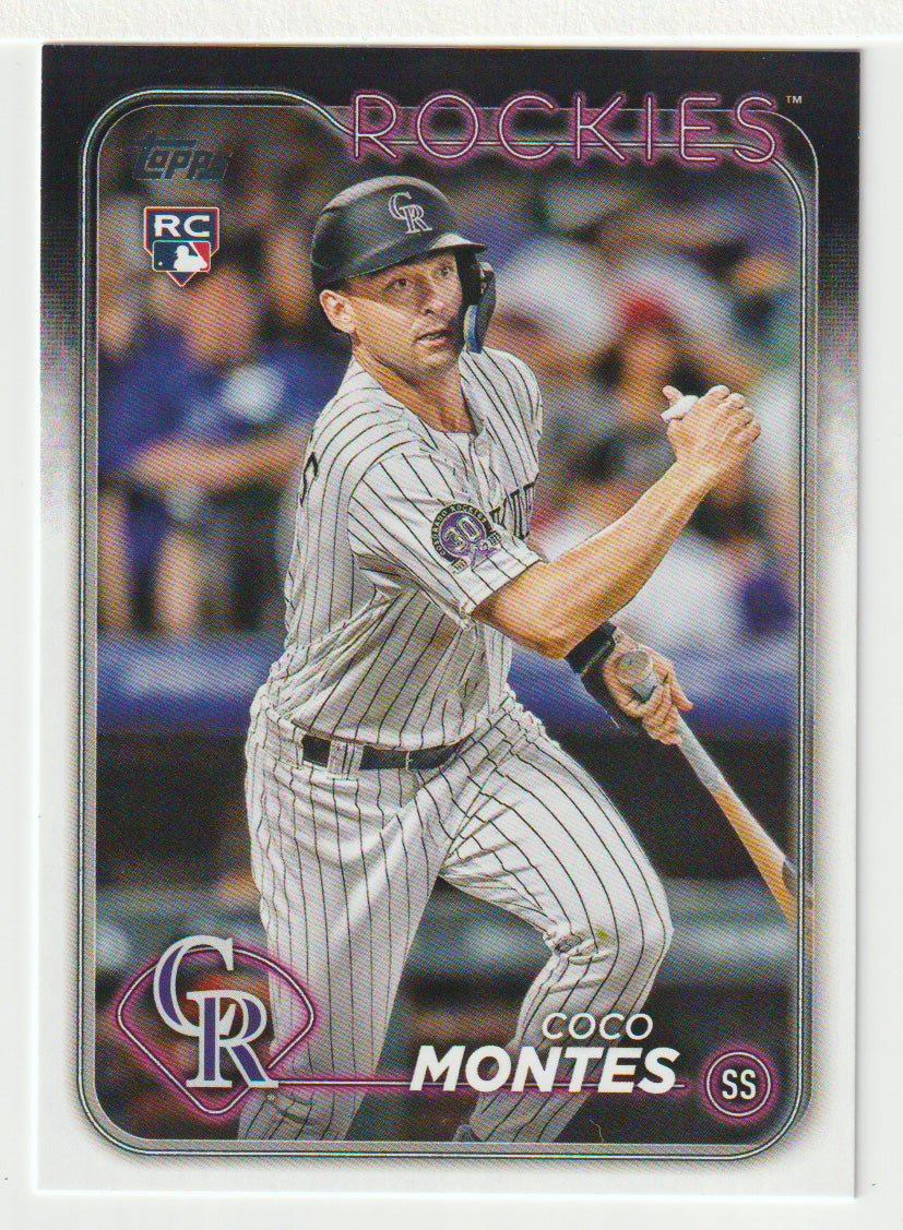 Coco Montes RC - Colorado Rockies (MLB Baseball Card) 2024 Topps # 92 Mint