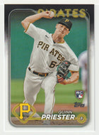 Quinn Priester RC - Pittsburgh Pirates (MLB Baseball Card) 2024 Topps # 93 Mint