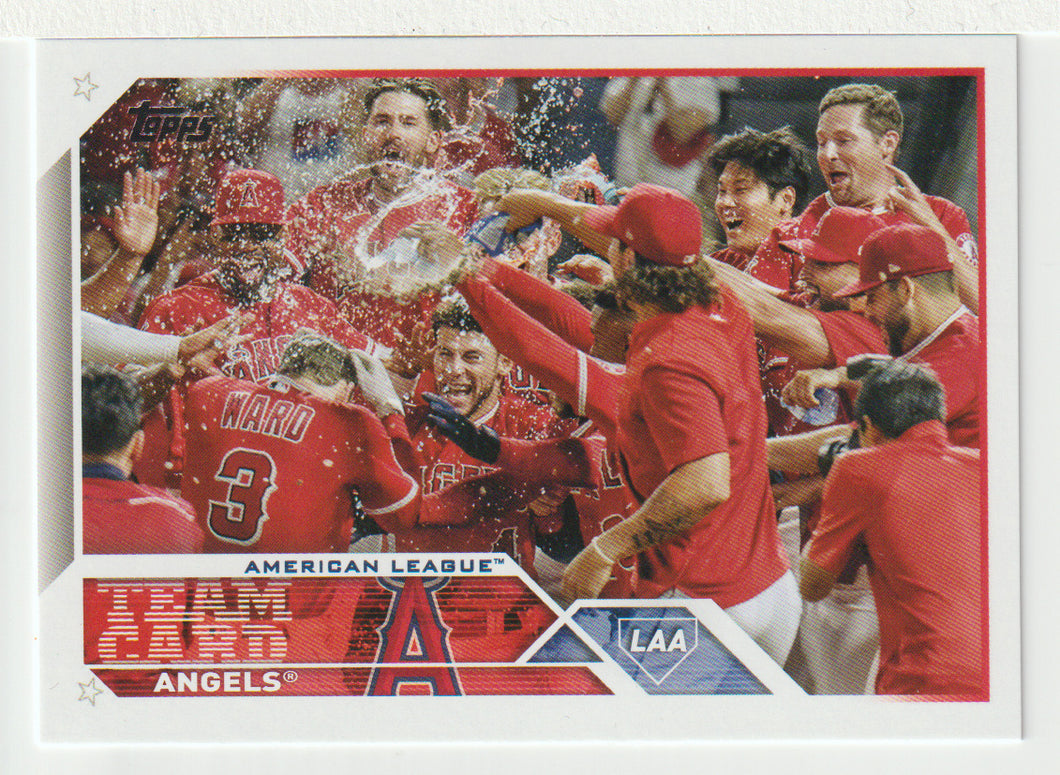 Los Angeles Angels Team Card (MLB Baseball Card) 2023 Topps # 93 Mint