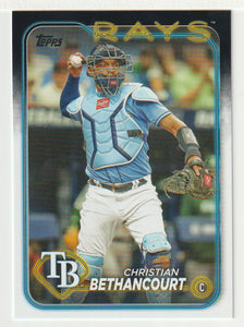 Christian Bethancourt - Tampa Bay Rays (MLB Baseball Card) 2024 Topps # 96 Mint