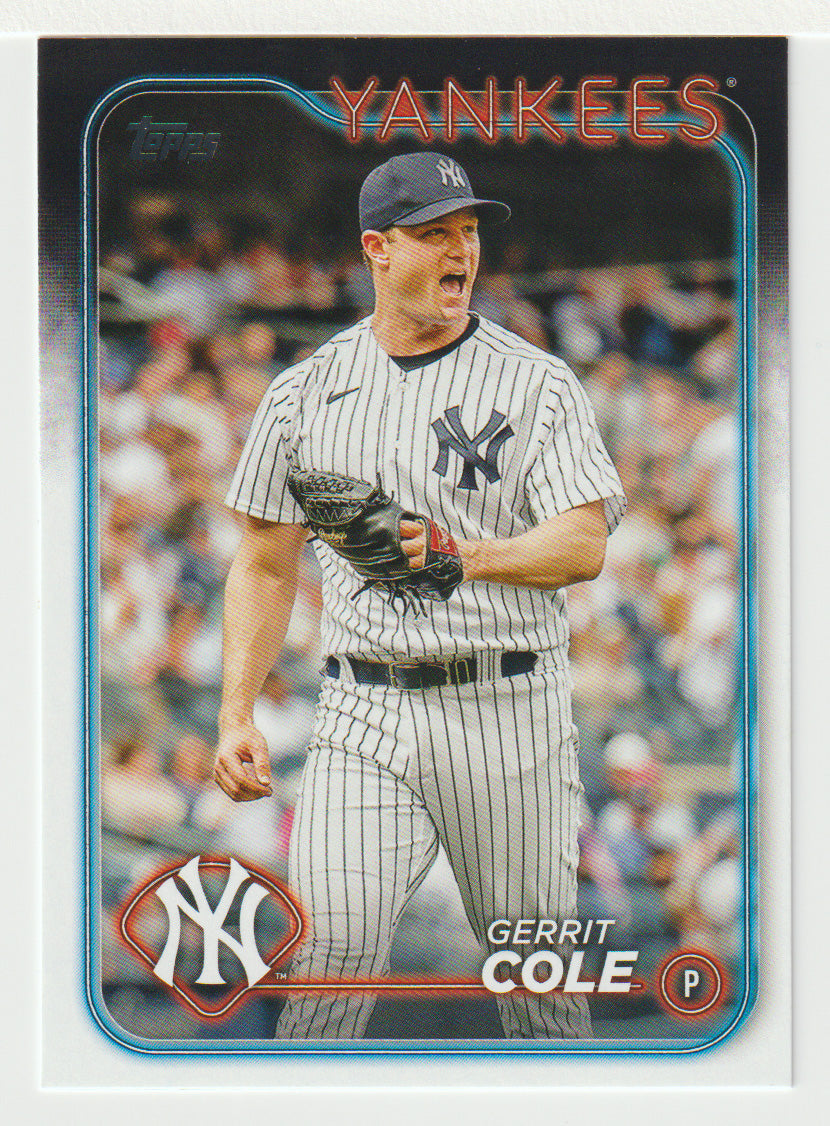 Gerrit Cole - New York Yankees (MLB Baseball Card) 2024 Topps # 100 Mint