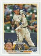 Keston Hiura - Milwaukee Brewers (MLB Baseball Card) 2023 Topps # 104 Mint