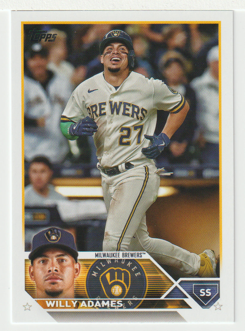 Willy Adames - Milwaukee Brewers (MLB Baseball Card) 2023 Topps # 106 Mint