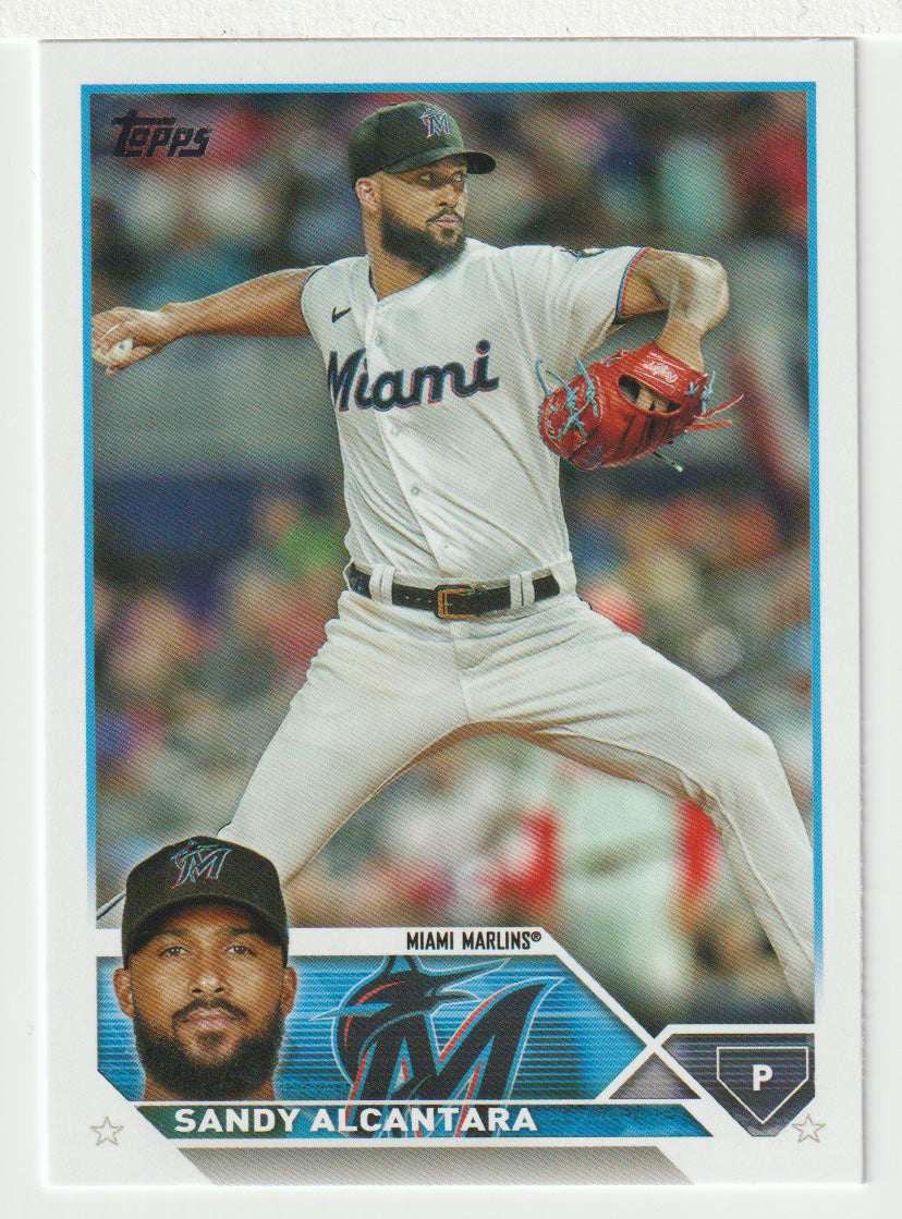 Sandy Alcantara - Miami Marlins (MLB Baseball Card) 2023 Topps # 107 Mint