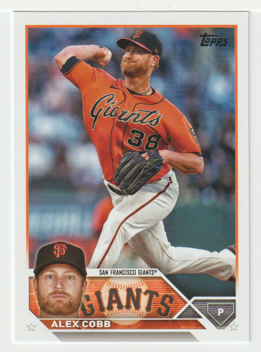 Alex Cobb - San Francisco Giants (MLB Baseball Card) 2023 Topps # 108 Mint