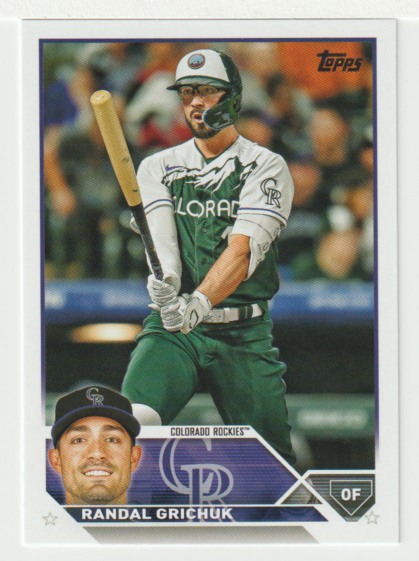 Randal Grichuk - Colorado Rockies (MLB Baseball Card) 2023 Topps # 110 Mint
