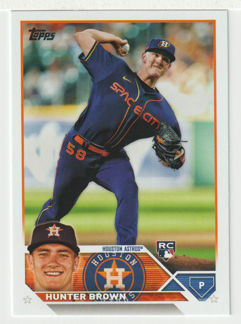Hunter Brown RC - Houston Astros (MLB Baseball Card) 2023 Topps # 111 Mint
