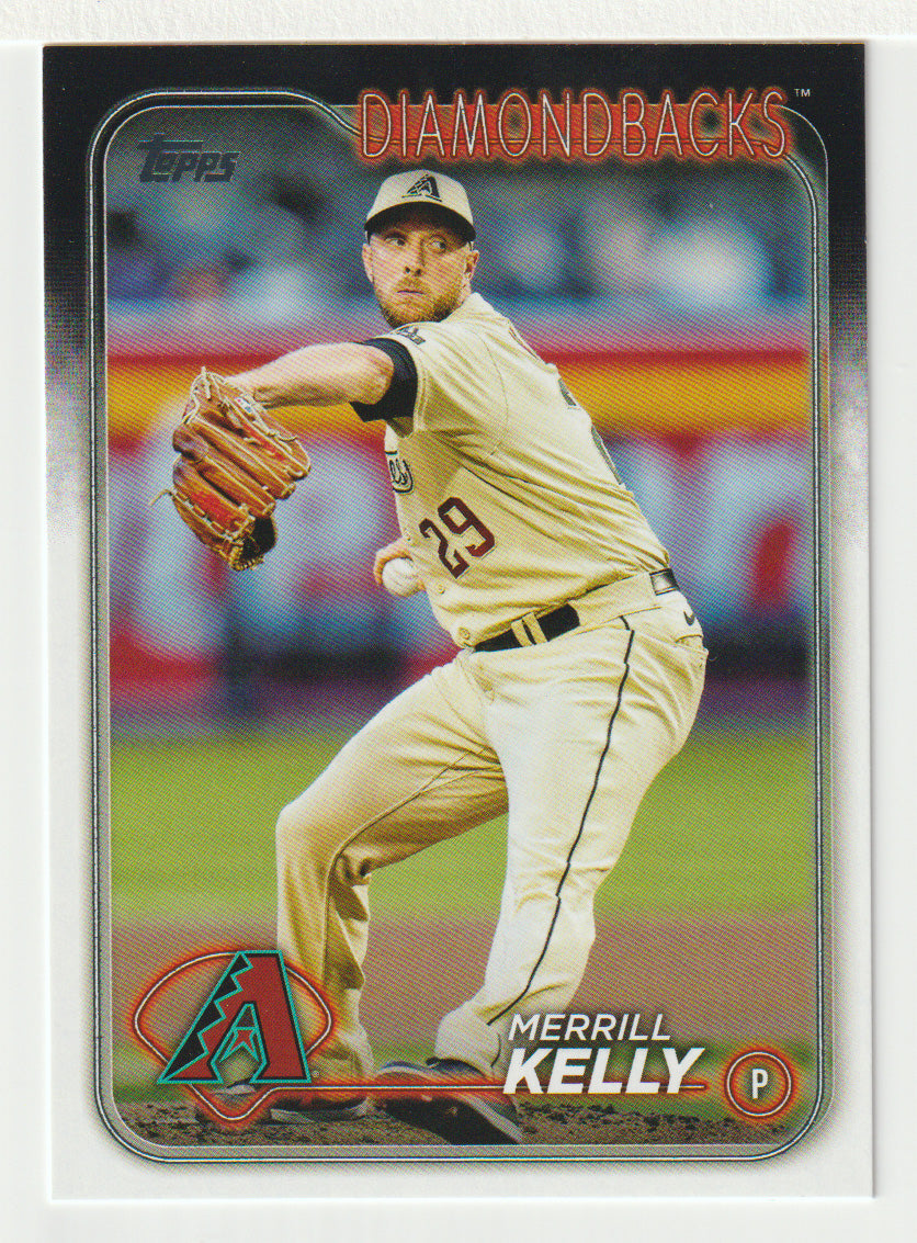 Merrill Kelly - Arizona Diamondbacks (MLB Baseball Card) 2024 Topps # 112 Mint