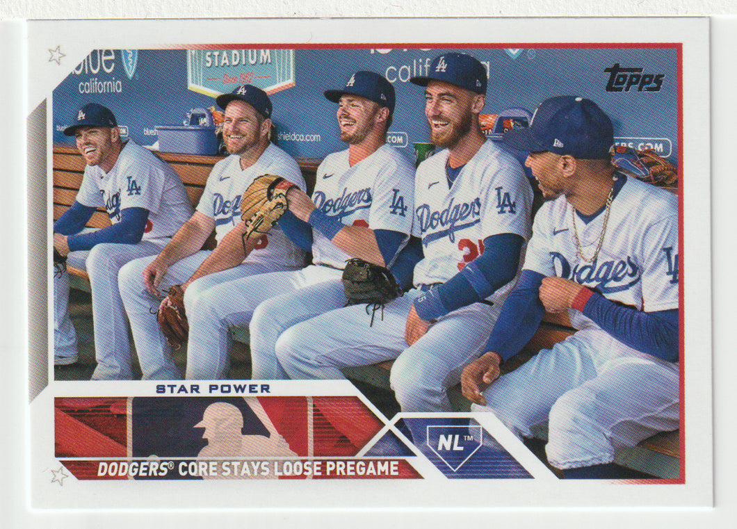 Mookie Betts - Los Angeles Dodgers - Star Power (MLB Baseball Card) 2023 Topps # 113 Mint