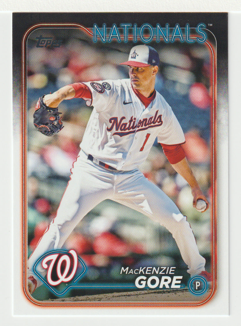 MacKenzie Gore - Washington Nationals (MLB Baseball Card) 2024 Topps # 113 Mint