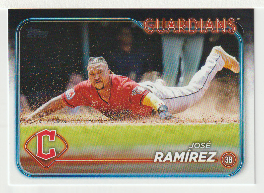 Jose Ramirez - Cleveland Guardians (MLB Baseball Card) 2024 Topps # 114 Mint