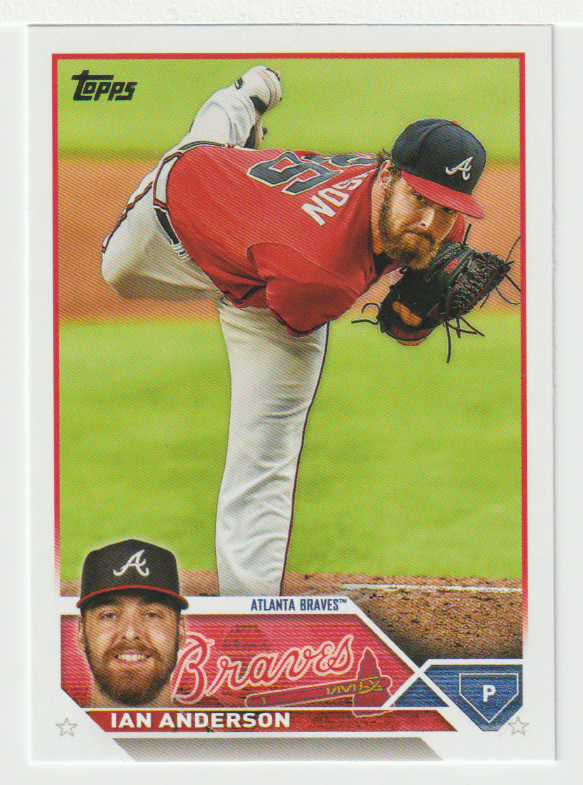 Ian Anderson - Atlanta Braves (MLB Baseball Card) 2023 Topps # 114 Mint