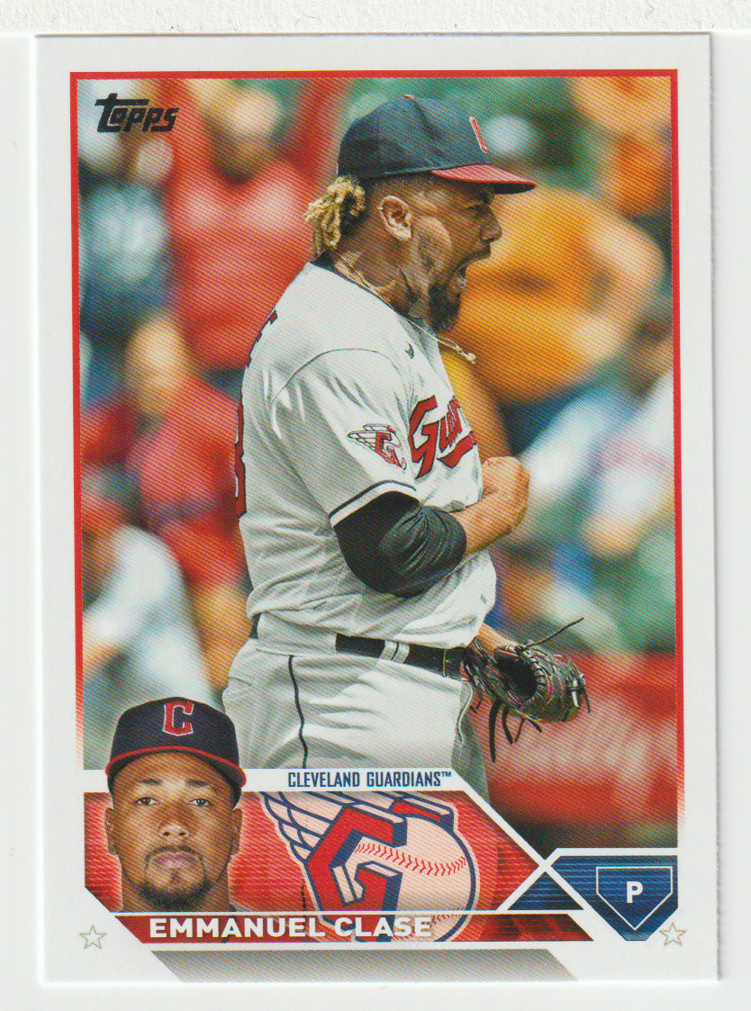 Emmanuel Clase - Cleveland Guardians (MLB Baseball Card) 2023 Topps # 117 Mint