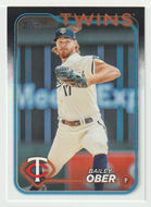 Bailey Ober - Minnesota Twins (MLB Baseball Card) 2024 Topps # 121 Mint